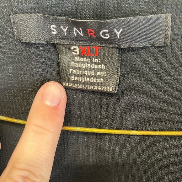 Men's Black and Teal Casual Button-Down Shirt - Picture 2 of 4